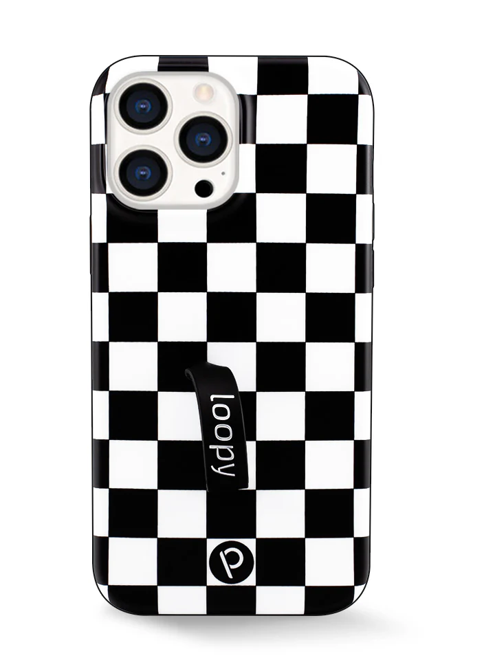 Black & White Checkered 12 Black & White Checkered
