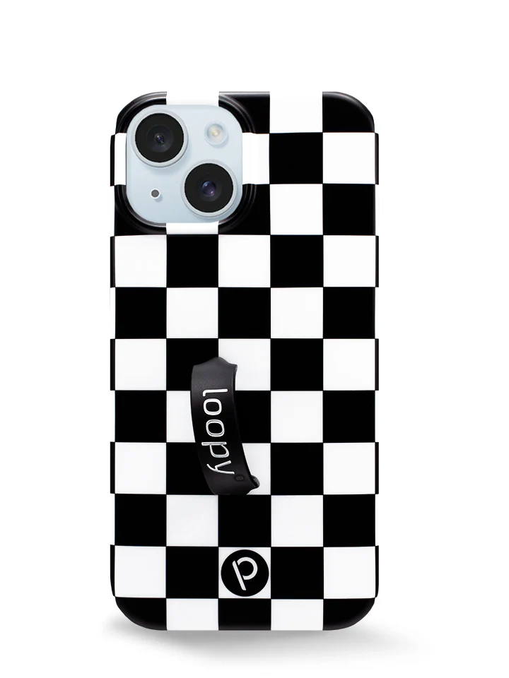 Black & White Checkered 15 Black & White Checkered