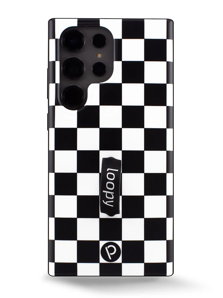 Black & White Checkered 20 Black & White Checkered
