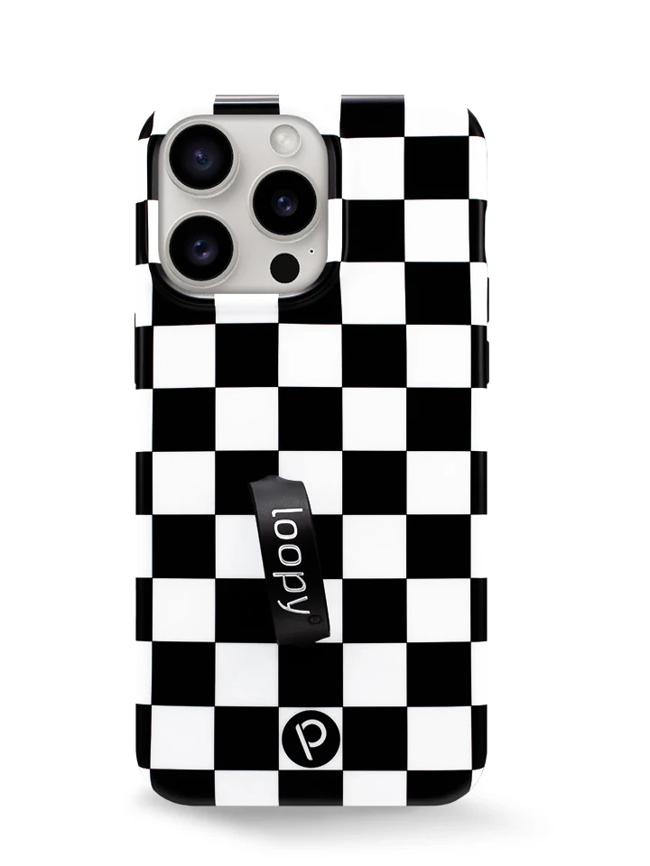 Black & White Checkered 24 Black & White Checkered
