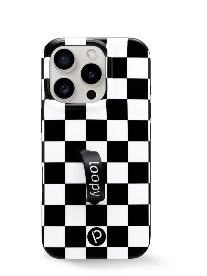 Black & White Checkered 30 Black & White Checkered