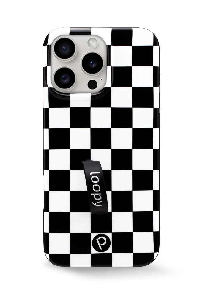 Black & White Checkered 32 Black & White Checkered