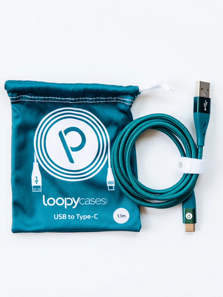 Loopy Charging Cables - Type C (1.1m) 10 Loopy Charging Cables - Type C (1.1m)