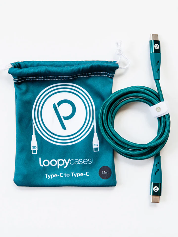 Loopy Charging Cables - Type C (1.1m) 7 Loopy Charging Cables - Type C (1.1m)