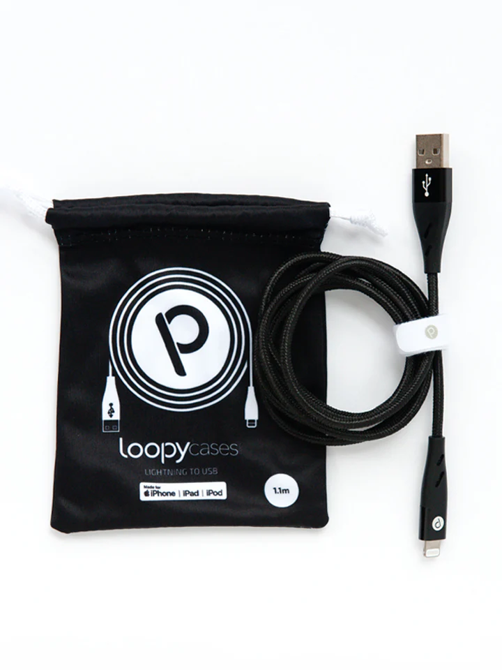 Loopy Charging Cables - Lightning to USB-A (1.1m) 7 Loopy Charging Cables - Lightning to USB-A (1.1m)